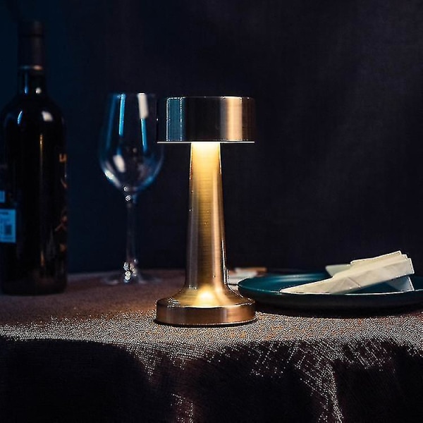 Touch Sensor Bar Opplastingsbare bordlamper (gyllen) Gold C