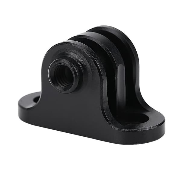 Cykelcomputer Metal Beslag Kamera Adapter Montering til Gopro (Sort)