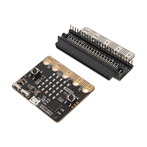 RP2040 Tiny Utvecklingskort W25Q16 16M Flash 5X5 Dot LED Programmerbar RP2040 Bit Board för Spelrobotexperiment