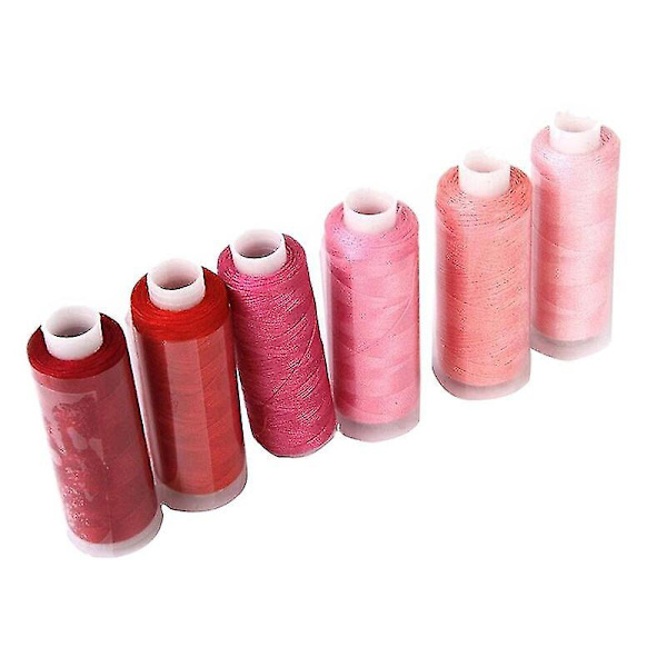Blandade färger 30 spolar Polyester Allpurpose sytrådskoner Set