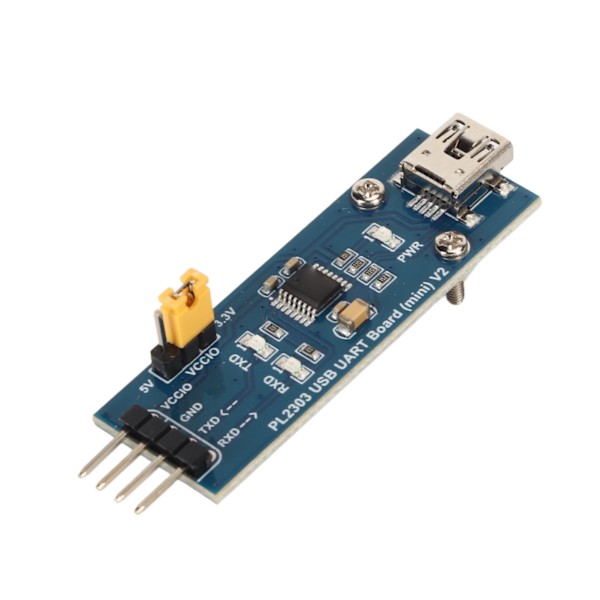 USB til UART TTL-modul USB Mini AB-stik 3 Strømtilstand 3 LED USB UART Seriel Adaptermodul til Win XP 7 8 10 11
