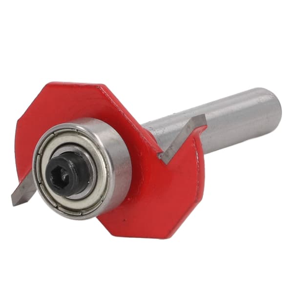 Wolframstål Legering Slidsfræser Router Bit 1/4 Skaft 1/8 Lige Kant Slidsning
