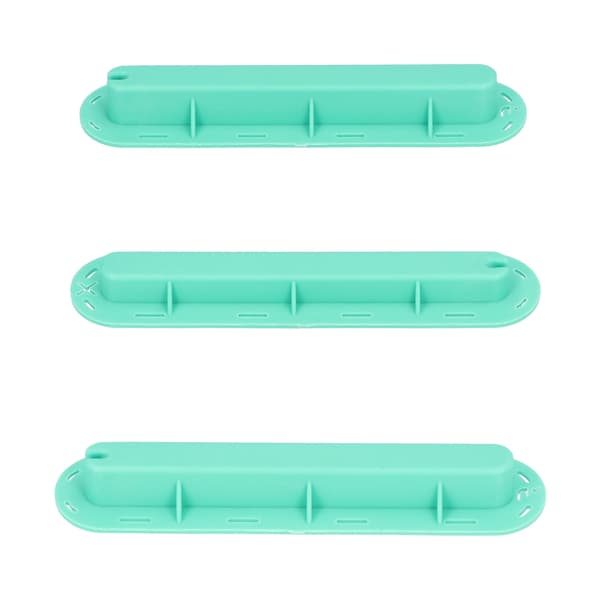 3 kpl Surfboard Finned Box Plug Set Vihreä ruuveilla