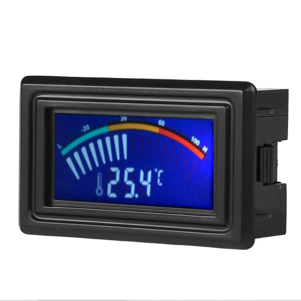 Digital vannkjølings-termometer - LCD-skjerm, temperaturindikator (5V-24V)