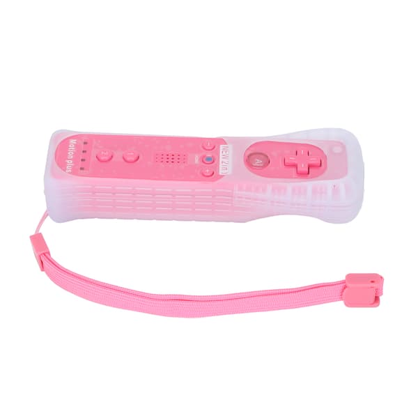 Vibrerende fjernkontroll med Motion Plus - Rosa