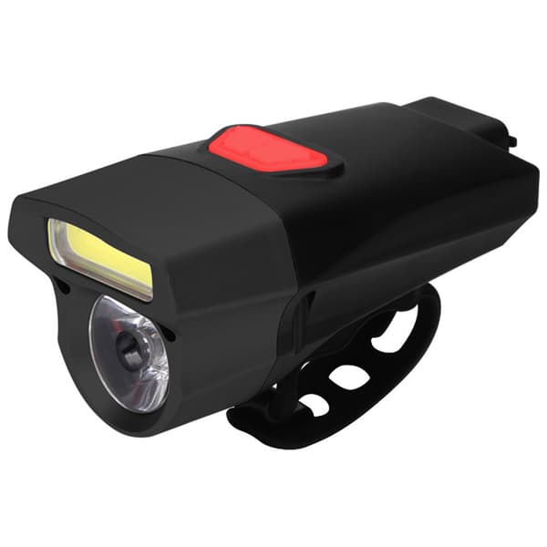 USB oppladbar vanntett frontlykt COB-lys Doble lys Sykkel frontlykt