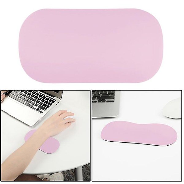Tangentbord Handledsmatta Handledsmatta för bärbar dator Lätt att skriva Smärta En liten rosa