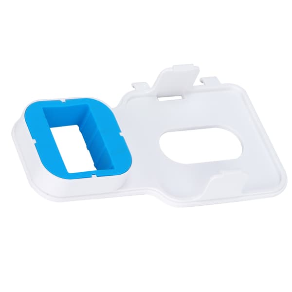 Stikkontakt Vægmontering Pladsbesparende Stikkontakt Holder med Kort Kabel til Blink Sync Module Hjemmesikkerhed Hvid