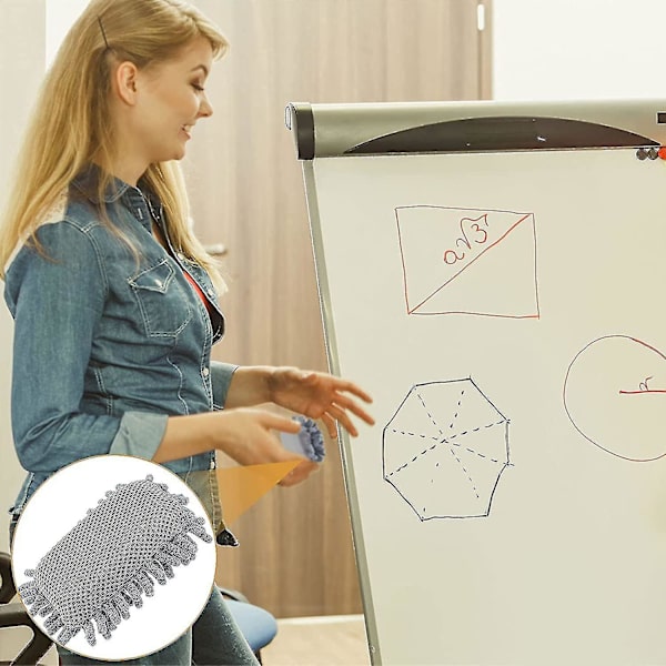 4 deler Microfiber Shag Whiteboard Eraser Vaskbar Microfiber Shag Dry Erase Board Eraser
