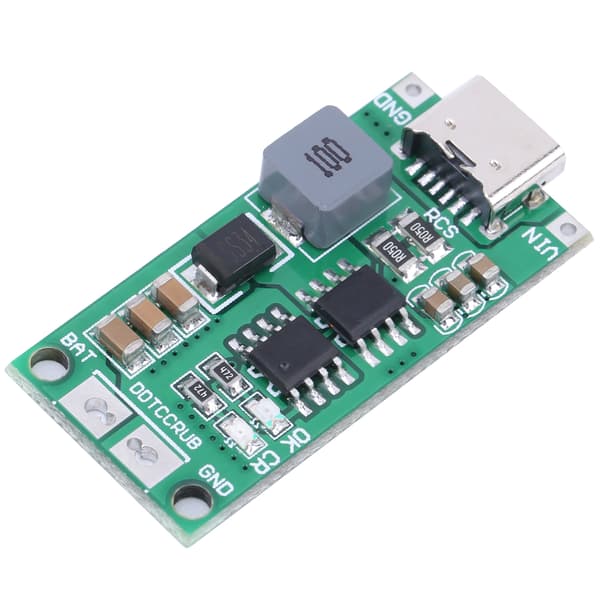 Li-ion Batteriladermodul Boost Ladebrett 3S 4A DDTCCRUB Elektronisk Komponent