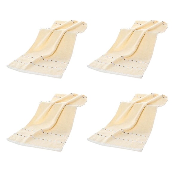 Marigold handdukar i 100 % bomull, 3 mjuka handdukar för badrum, mycket absorberande (set med 3) white