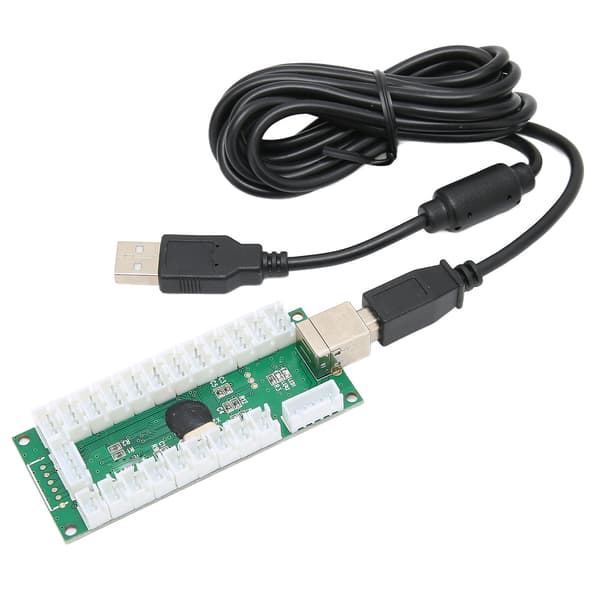 QM070921 Arkadespillkoder med USB-kabel Slitesterk spillkonsollkoder uten forsinkelse for PC