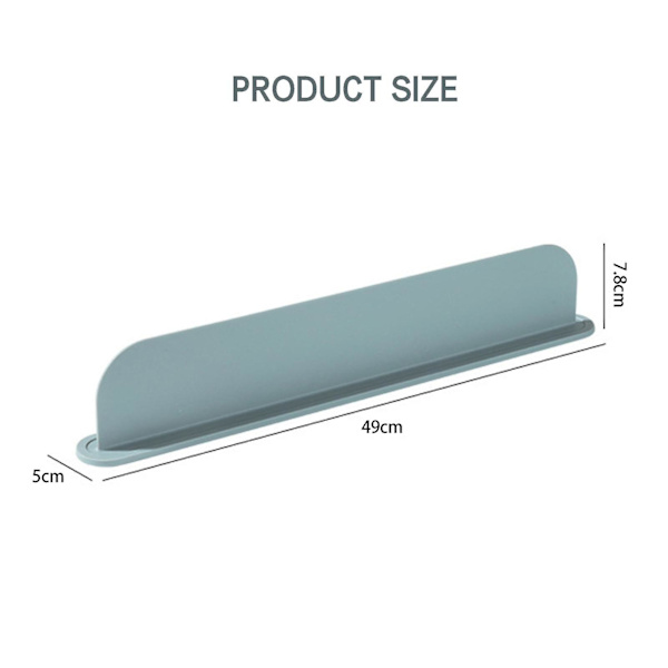 Køkkenvask Splash Guard Vaskbar og genanvendelig Island Sink Board Housewarming gaver White