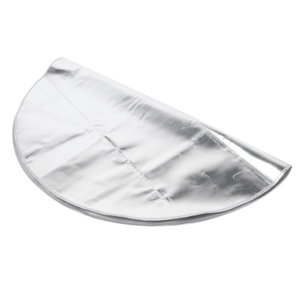 Eldstad Mat Brandsäker Utomhus Grill Däckskydd Pad Silvergrå 91cm