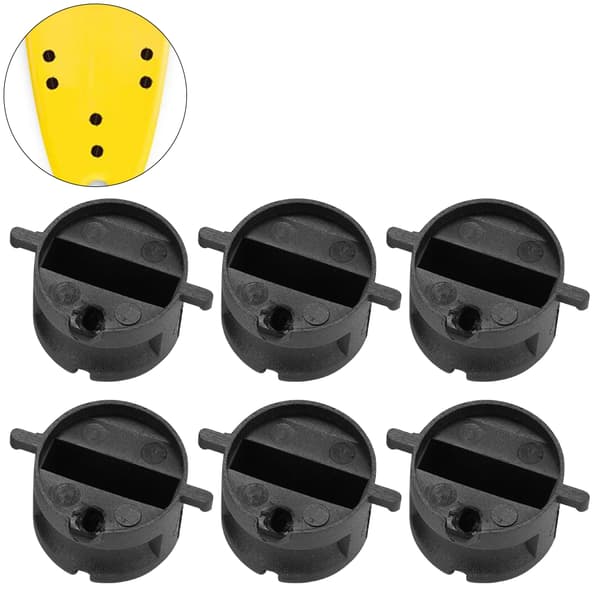 6ft Surfbräda FCS Fin G5 Plug Box med Skiftnyckel Svart