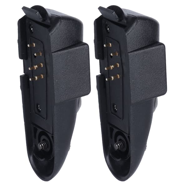 2 stk. Walkie-Talkie 7-ben til 2-ben Headset Adapter Bærbar Audio Headset Adapter til GP328 GP340