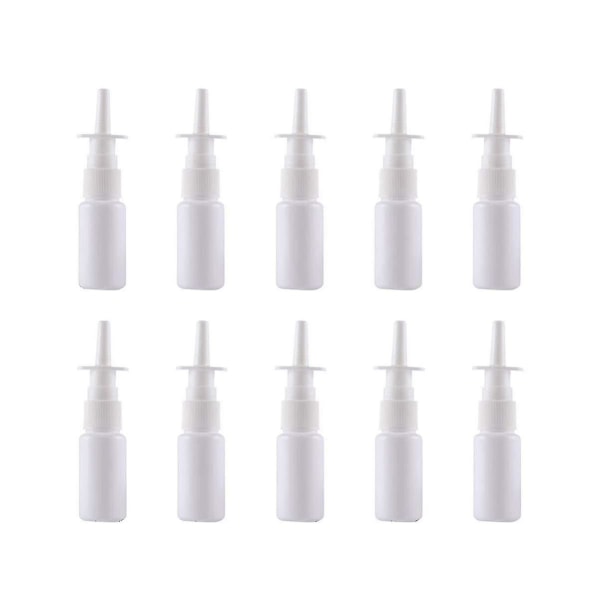 20pcs 30ml Empty Refillable Nasal Spray Bottles Fine Mist Sprayers Atomizers Vial Pot For Saline Wat