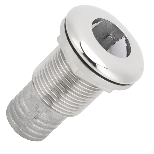Marine Båd Gennem Skrog Fitting Connector Rustfrit Stål Slangehale Barb Hardware 1.5 Tommer