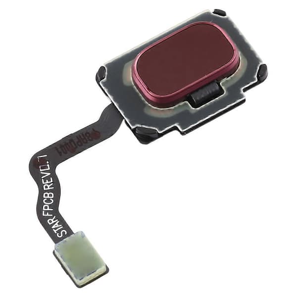 【BQ】(Ny) Kompatibel med Galaxy S9 / S9+ Fingeraftrykssensor Flexkabel Red