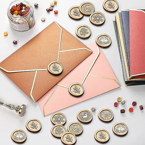Käsintehty silikonimatto, savityökalu 30-onteloinen vahasinetöintimatto Kirjekuoret hartsivalu Scrapbooking Etusivu