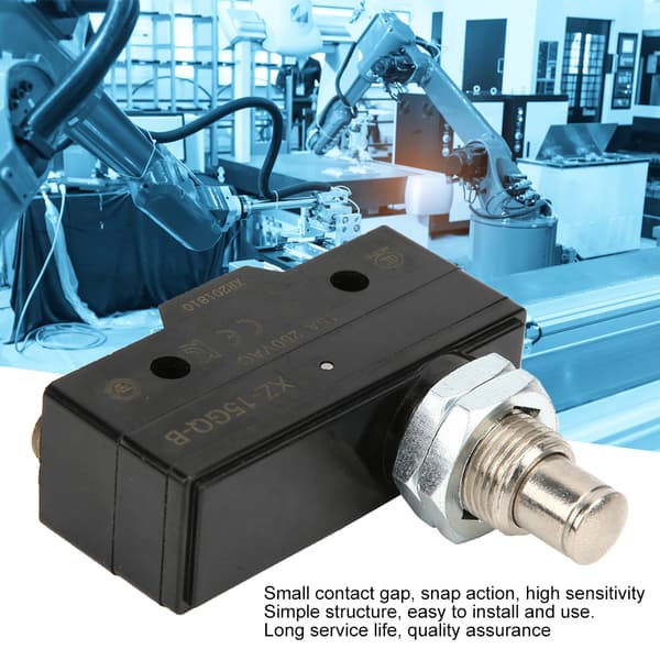 XZ-15GQ B 15A 3-pin mikroendebryter panelmontert rulleplunger