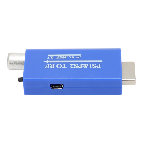 Til PS1/2 til RF-adapter TV RF-signalomformer til TV-boks/netværksboks/spilcontroller