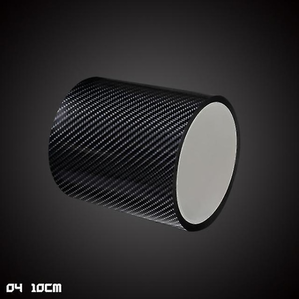 3m Carbon Fiber Mønster Tape Bildør Kofanger Kantbeskyttelse Enkeltsidet tape Selvklæbende 10cm 10cm