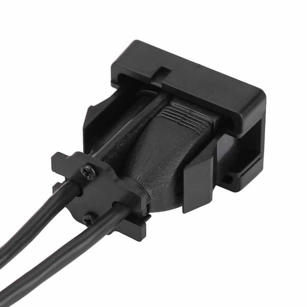 Dash Mount USB-port 3,5 mm AUX-kontakt Skjøteledning Panel