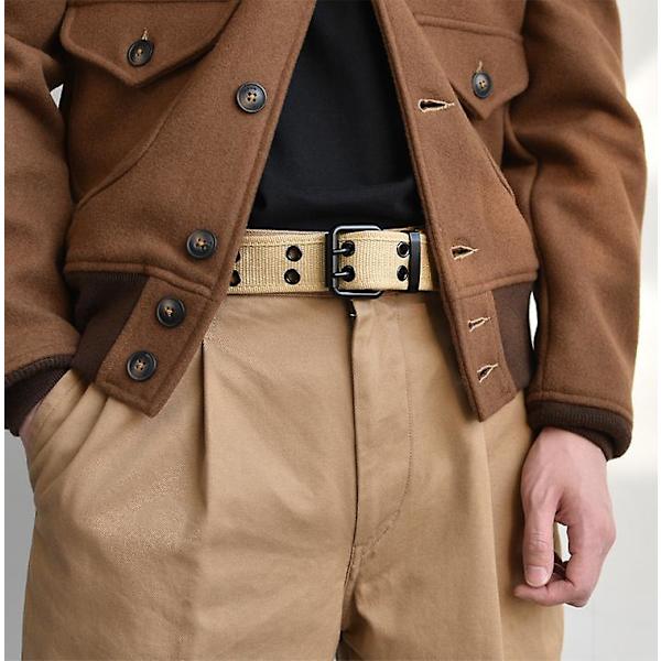 Mænd bælter Army Military Canvas Nylon Webbing Taktisk bælte Mode Casual Designer Unisex bælter Sportsrem af høj kvalitet Khaki