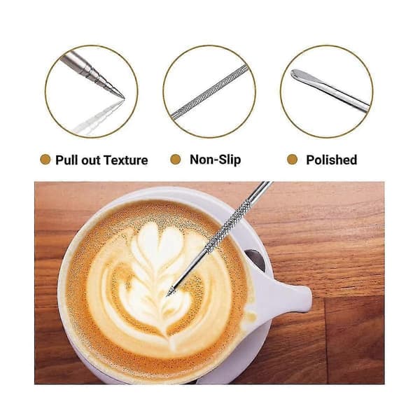 20oz/600ml rustfri stålkop melkekaffe cappuccino latte melkekannekopp Silver