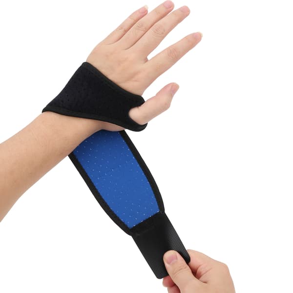 Kompressionshandledsstöd Sport Andningsbart Handstöd Rem Wrap för Båda Händerna