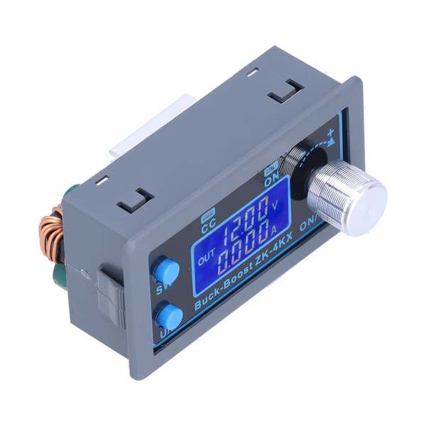 DCDC Buck Boost Converter Regulator Programmerbar Justerbar Regulert Strømforsyningsmodul for Elektronisk Utstyr (ZK-4KX)