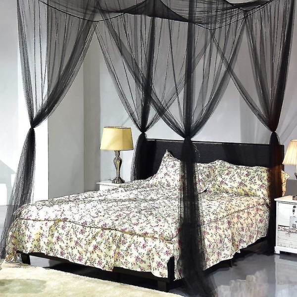 Bed Net Mosquito Nets Mosquito Net Bed Large Mosquito Net Beds Bedroom Bed Cover Flying Insect Protection Black