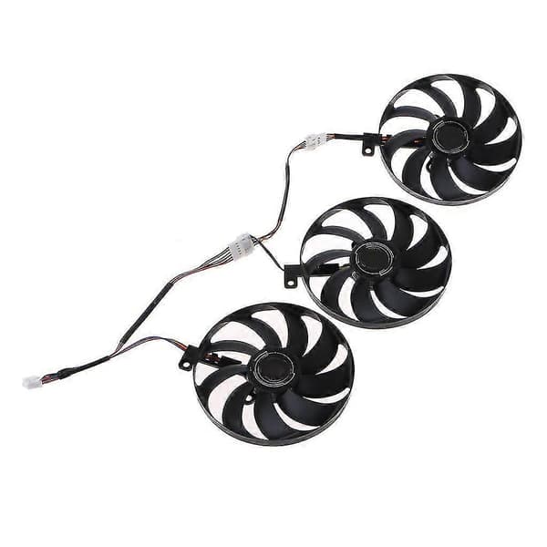 Grafikkortskøleblæser 88mm 7-Pin 12V til ASUS ROG STRIX RTX 2080 Ti/2080 - 3 stk.