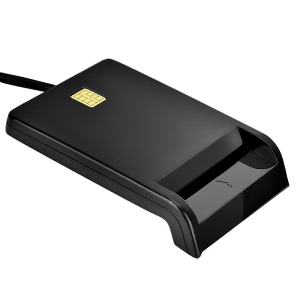 Smartkortlæser til Windows - ID, CAC, DNIE, ATM, IC, SIM, bankkortkompatibel