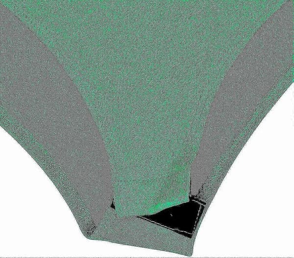 Ærme Hals Dragt Åndbar Stretch Green M