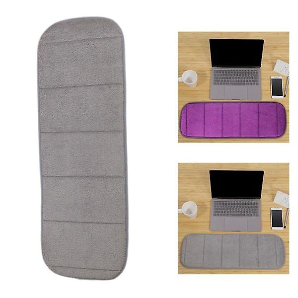 7,9 x 23,6 tum Memory Foam Laptop Handled Armbågsskydd Andas Antigrå