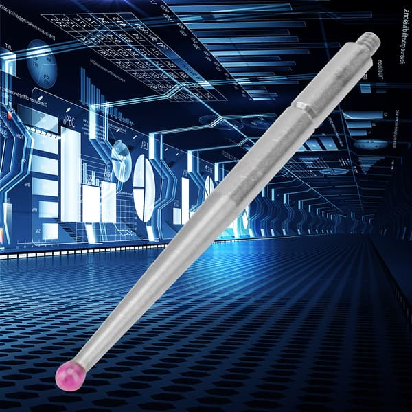 Wolframstål Ruby Hoved Svalehaler Skinnedial Indikator Nål 1.6mm Indikator Probe #6