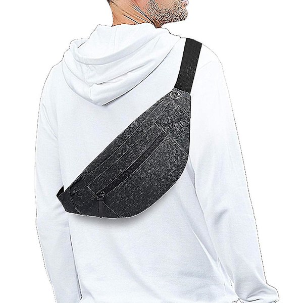 Midjepaket Vattentät midjeväska Stor kapacitet Fanny Packs