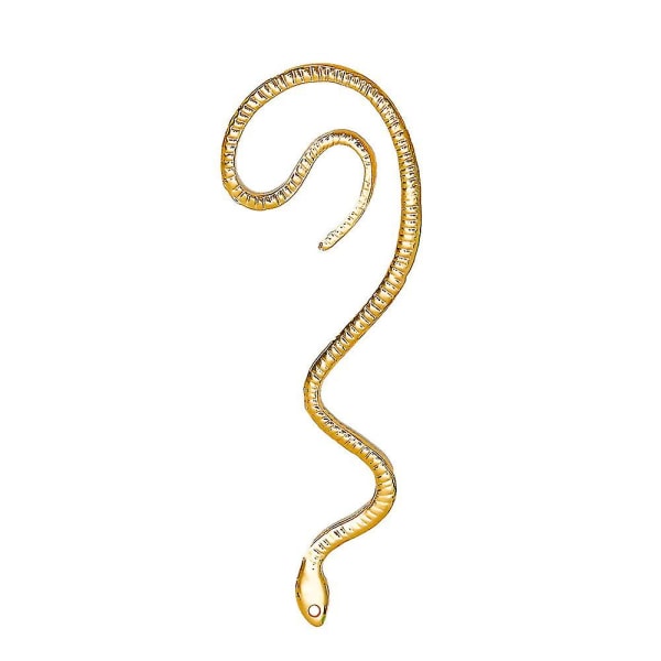 Snake Shape Ei lävistyskorvapidikkeitä Korvakoru Juhlatarvikkeet Lady Gold