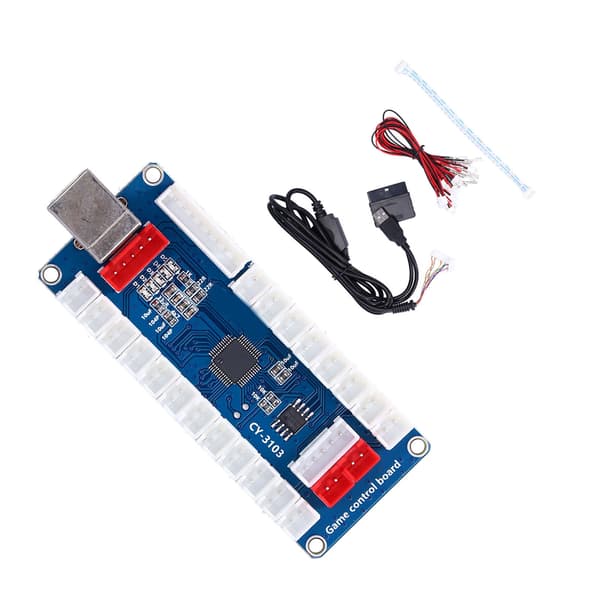 Arcade USB Encoder Viiveetön Encoder Arcade-ohjaimen DIY-sarja Raspberry Pi:lle PS2:lle