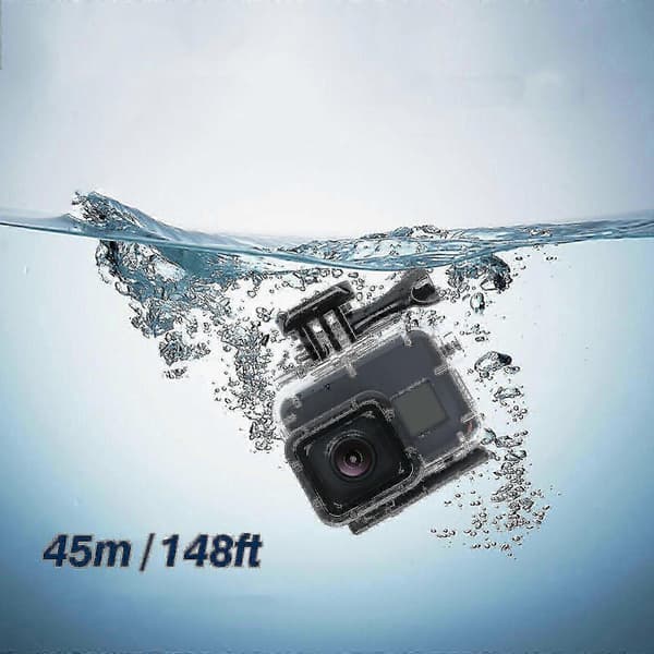 Gopro Hero 7/6/5 Undervands Vandtæt Etui Til Kamera