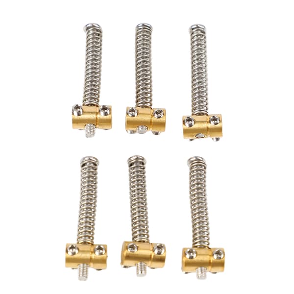 6 st Mässingsstallar Set TL Tailpiece Telecaster Elgitarr Ersättningsdelar