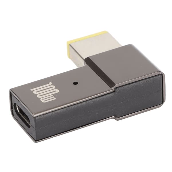 Lenovo Laptop USB C til Slim Tip Strømadapter - 100W 5A, PD Ladekonverter