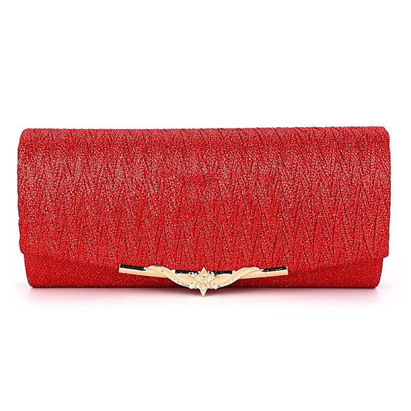 Muoti Lady Clutch Bag -ruokakassi Red