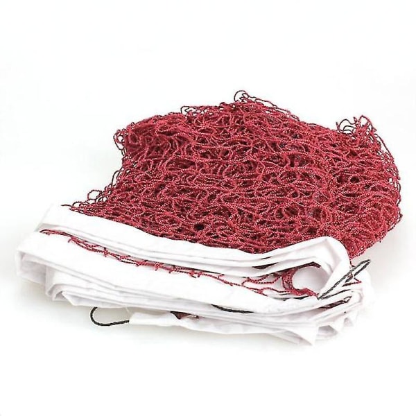Sisä- ja ulkourheilulentopalloharjoittelu Professional Standard Sulkapallo Net Red Red