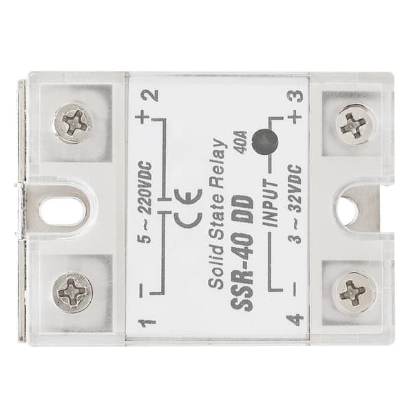 SSR-40 DD 40A 5-220VDC Solid State Relæ Til Industriel Automationsproces