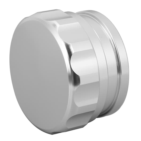 Aluminium Bränsle Vatten Tank Påfyllningshals Lock Set Universal Bil Modifiering Silver