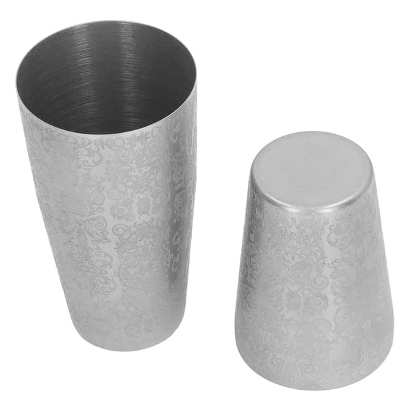 Gravert 304 rustfritt stål cocktailshaker Boston Barsett for Bartendere