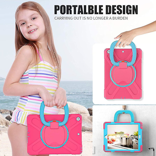 Ipad 9:e/8:e/7:e generationens case, Ipad 10.2 Case2021/2020/2019 med P